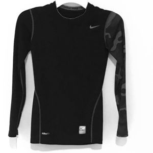 NikePro boys med fitted compression shirt